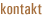 Kontakt